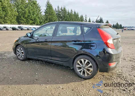 2016 Hyundai Accent Sport z USA, uszkodzony, nr VIN KMHCU5AE0GU264794